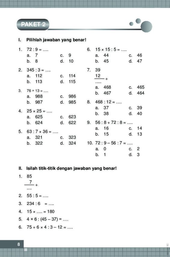 7 Rahasia Cepat Kuasai Soal Matematika Tema 6 Kelas 3 Agar Nilai Ujian Jadi Sempurna