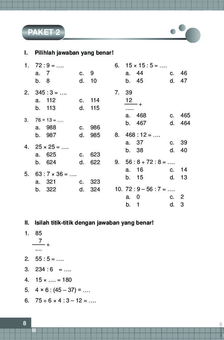 7 Rahasia Cepat Kuasai Soal Matematika Tema 6 Kelas 3 Agar Nilai Ujian Jadi Sempurna