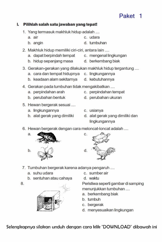Ternyata Ini Kunci Jawaban Soal IPA Kelas 3 Bab 1 STS 2026 yang Jarang Diketahui