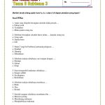 5 Contoh Soal Kelas 1 Tema 8 Subtema 4 dan Kunci Jawaban yang Wajib Dikuasai