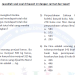 5 Contoh Soal Uraian HOTS SD Kelas 4 Kelipatan Bilangan yang Wajib Dicoba Siswa