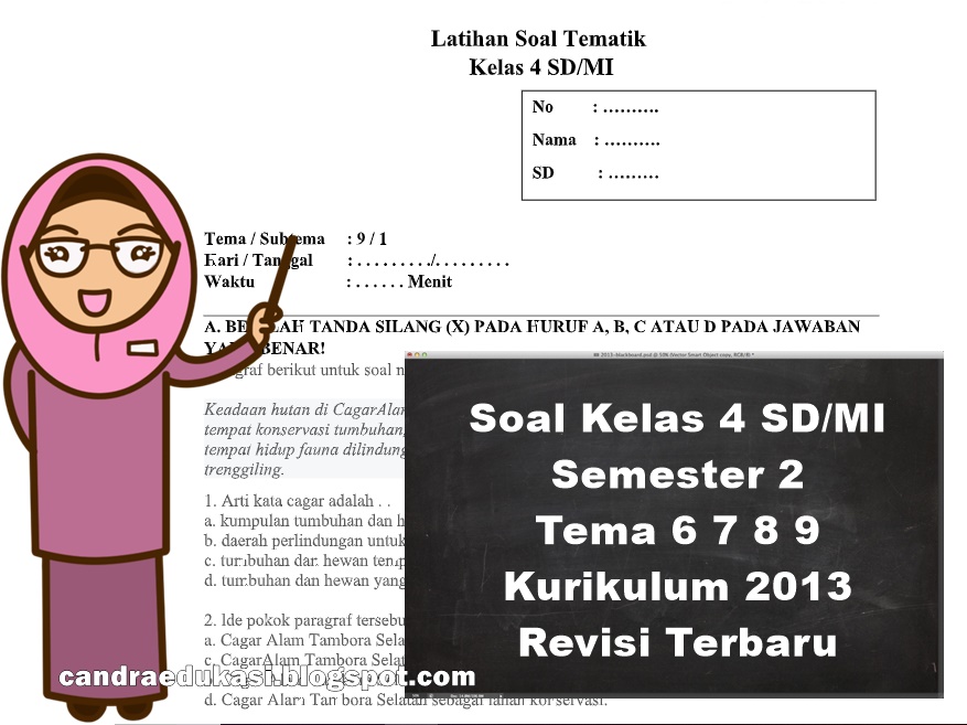 Baru 7 Contoh Soal Ulangan Tematik Kelas 4 Tema Kayanya Negeriku Lengkap Kunci Jawaban Wajib Tahu