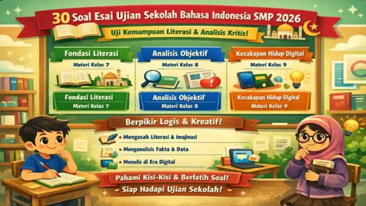 Wajib Tahu Sebelum Daftar Ujian Mandiri PTN 2026: Ujian Sekolah Apakah Ada Esai?