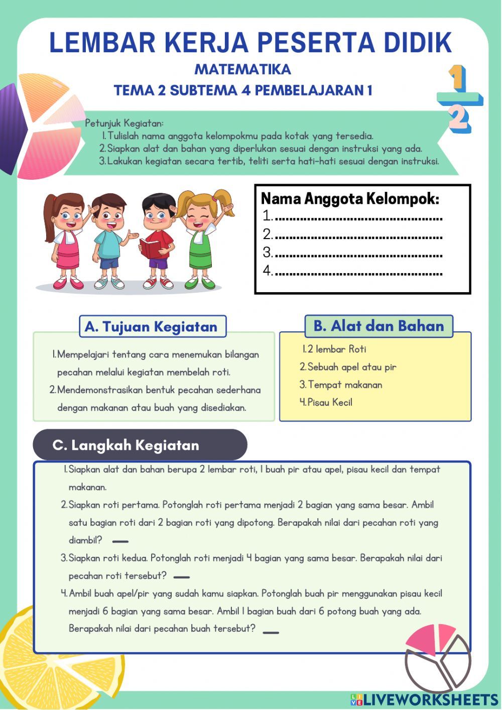 7 Contoh Soal Kelas 2 Tema 3 Subtema 3 Pelajaran 4 yang Wajib Dikuasai Sebelum Ulangan