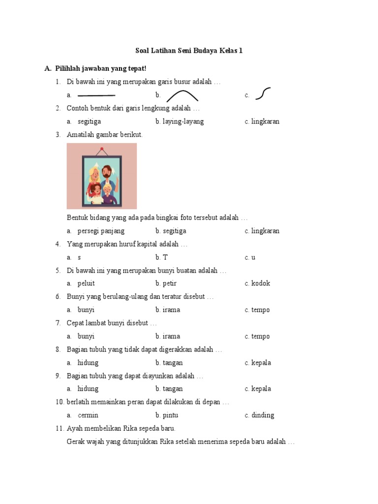 Terbukti 7 Tips Persiapkan soal seni budaya kelas 1 sd semester 2 agar Nilai Meningkat