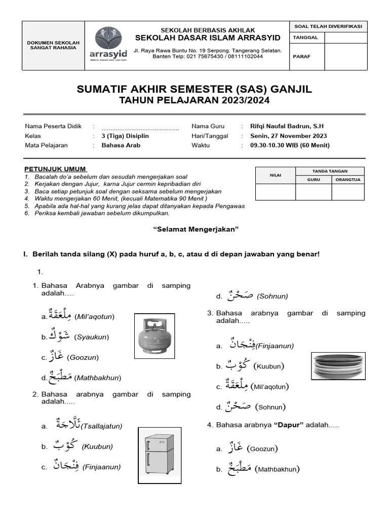 Riset Medsos Jadi Sumber Berita Utama, Download Soal UAS Arab Kelas 3 PDF Sekarang!