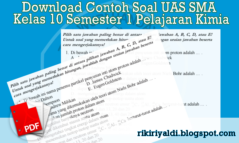 Rahasia Lulus Nilai Sempurna dengan Latihan Soal UAS Kimia Kelas 10 Semester 1 Ini