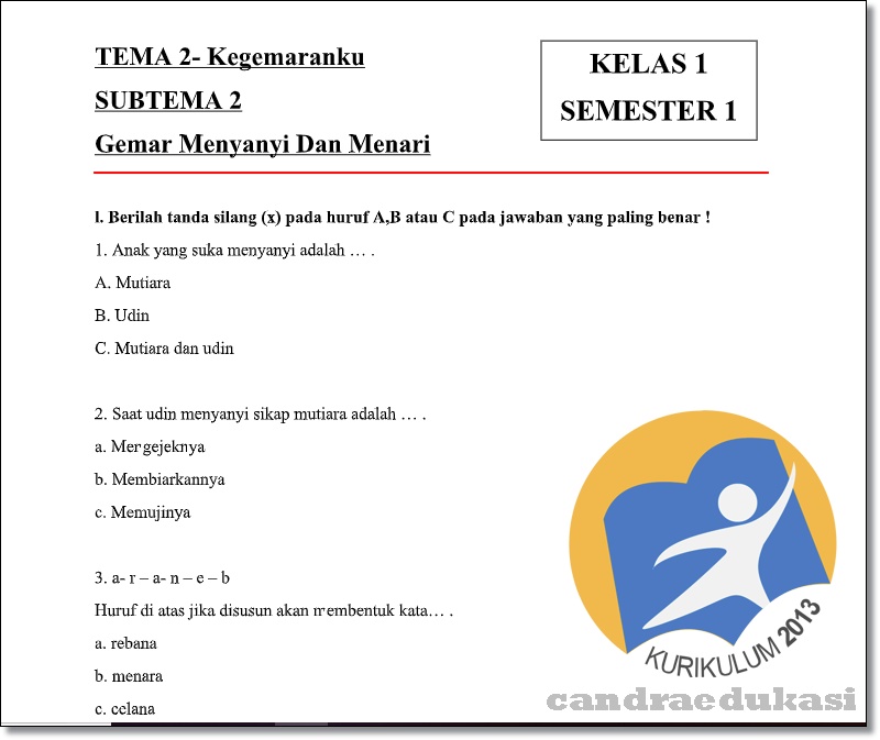 Rahasia Sukses Anak Juara Lewat Latihan Soal Tema 1 Subtema 2 Kelas 1 SD Terbukti Ampuh