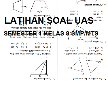Rahasia Sukses Raih Nilai Sempurna Lewat Latihan Soal UAS Kelas 9 Semester 1 Kurikulum 2013