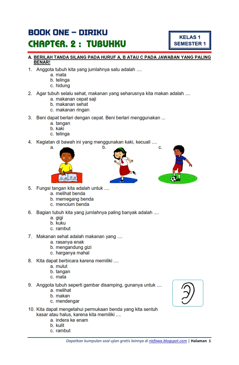 Wajib Tahu! Rahasia Latihan Soal Tema 1 Kelas 2 SD Agar Anak Makin Pintar